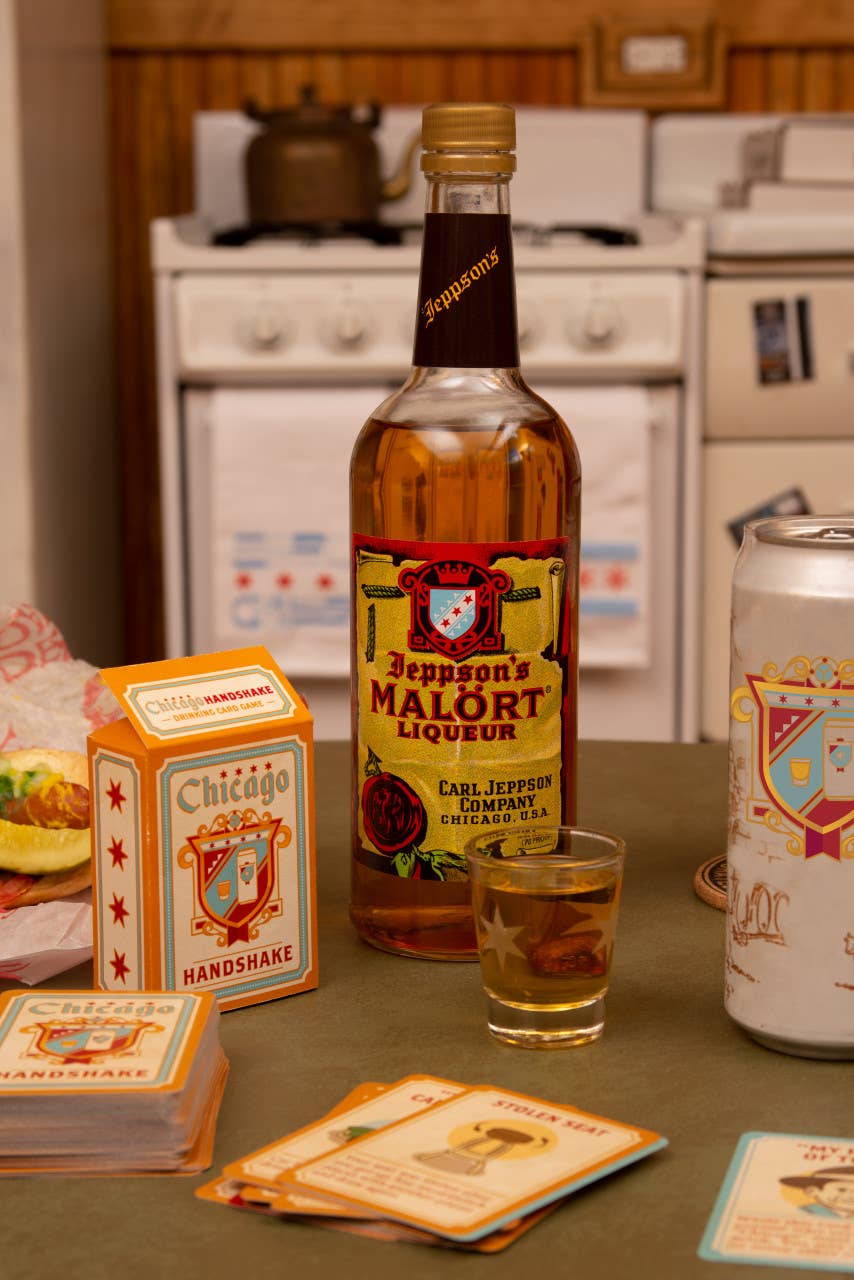 Transit Tees - Wholesale Card Game - Chicago Handshake Drinking Card Game1