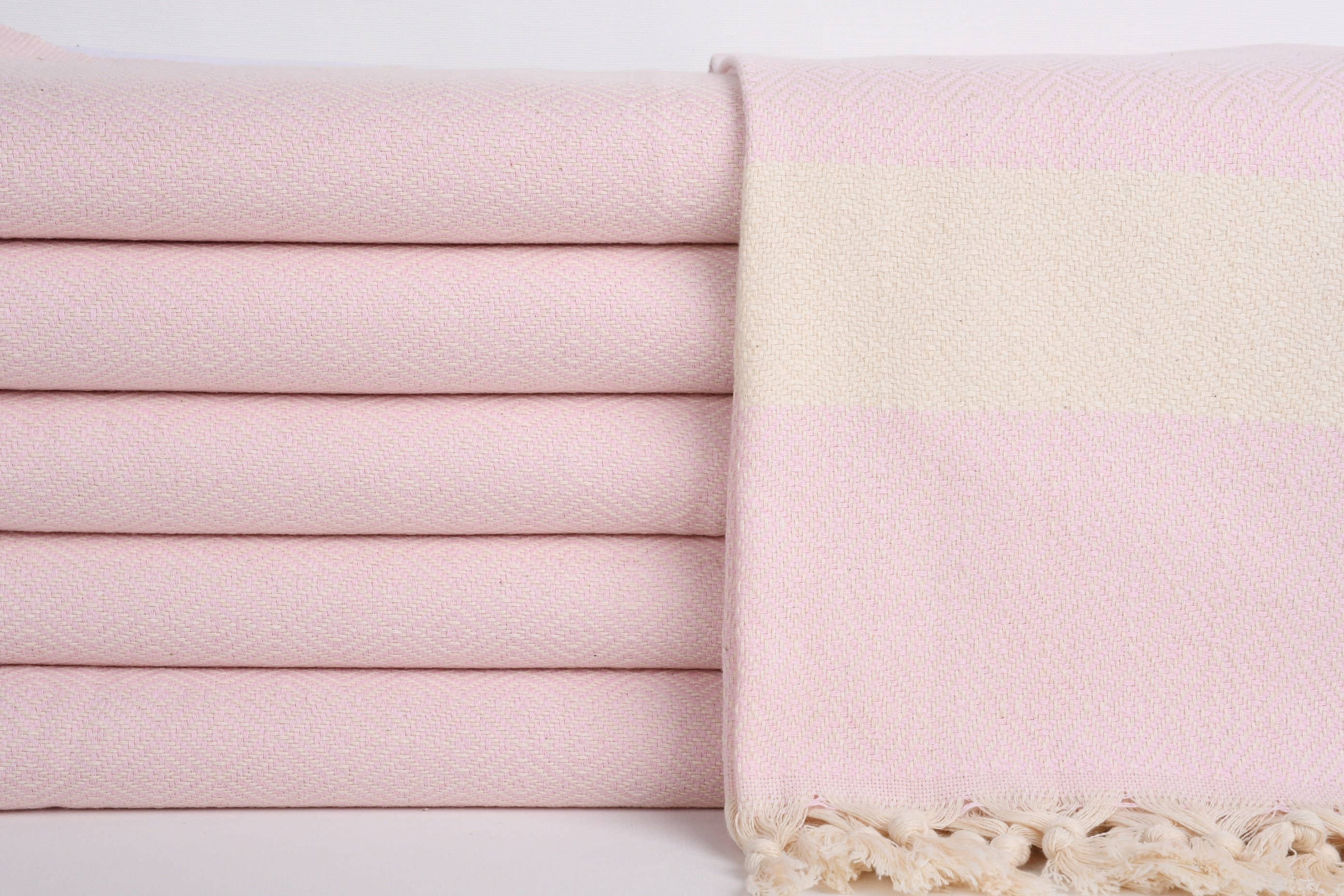 Organic Turkish Towels - Vente Essuie-mains - Serviette de main turque, élégant peshkir à motif diamant pour mariages1