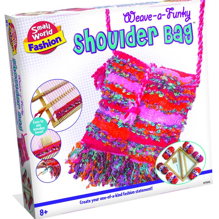 Bolso de hombro Weave-a-funky para venta al por mayor de Small World Toys