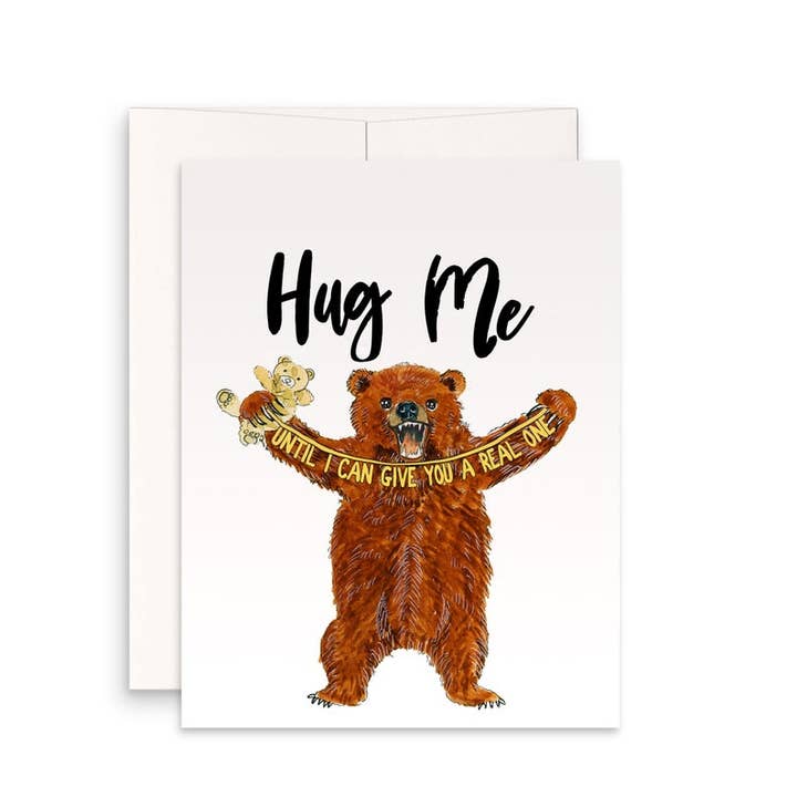Liyana Studio – Engroshandel Tænker på dig kort – Hug Me Bear - Tænker på dig Card