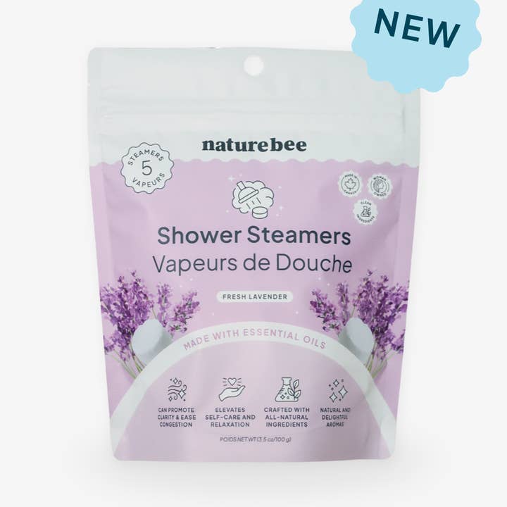 Fresh Lavender Shower Steamers | Nature Bee for wholesale by NATURE BEE