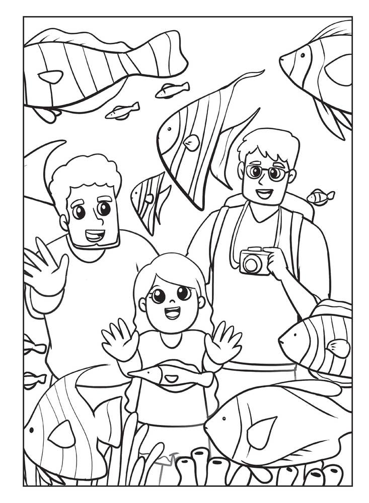 Independent Publishers Group - Vente Livre de coloriage – enfant et bébé - Livre de coloriage Mes papas et moi1