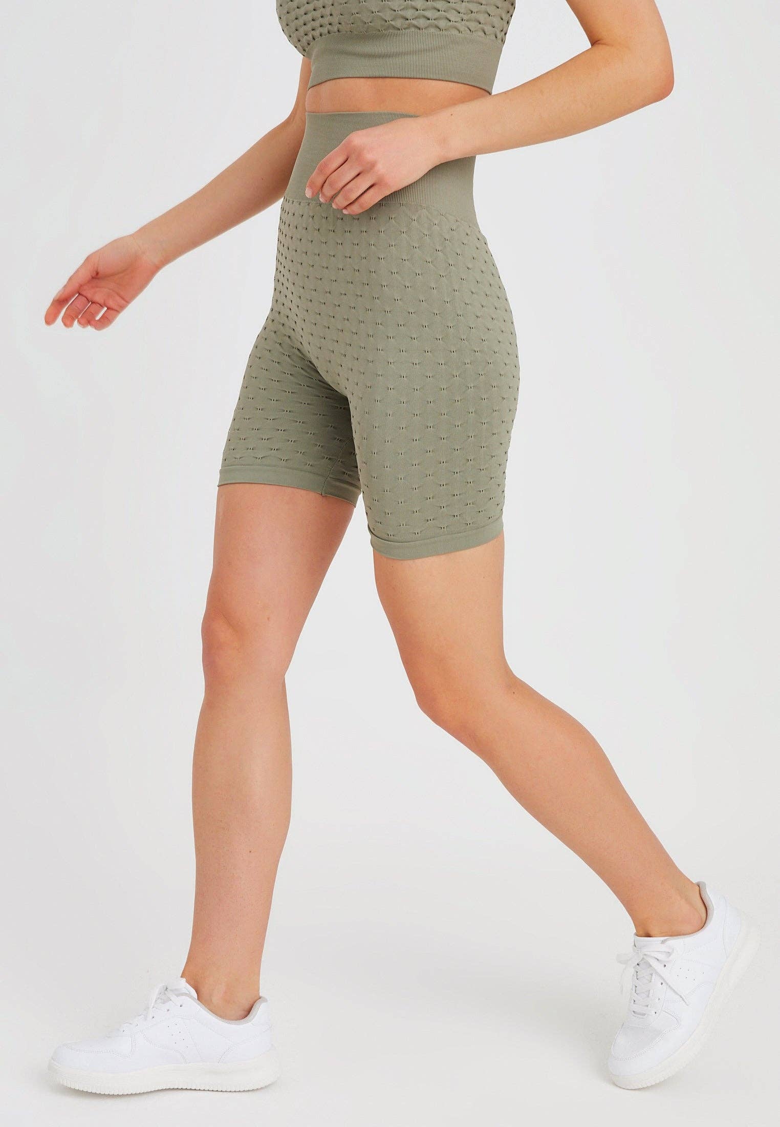 Leif Nelson GmbH - Wholesale Athletic Shorts - Women's - Women's Seamless Sport Shorts LN-842929