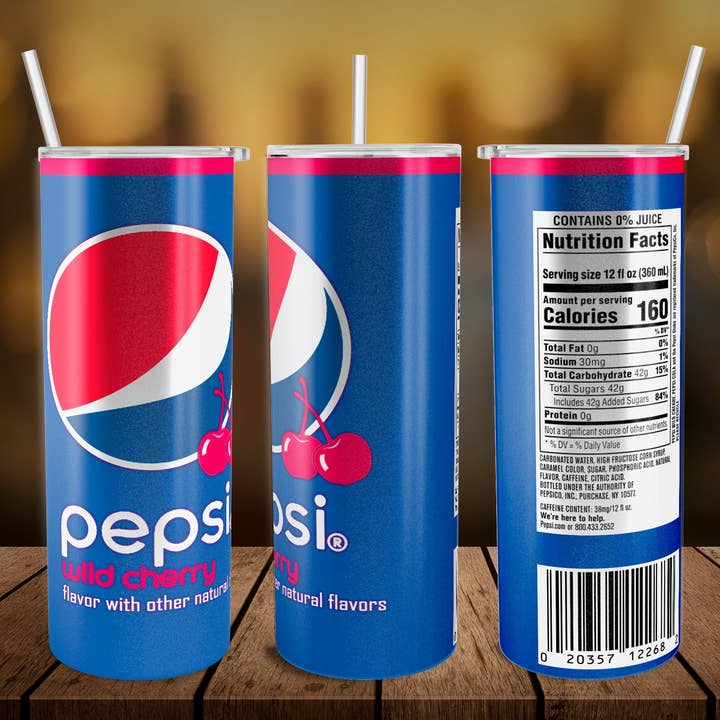 Cherry Pepsi for wholesale by Noel & Co Tumblers