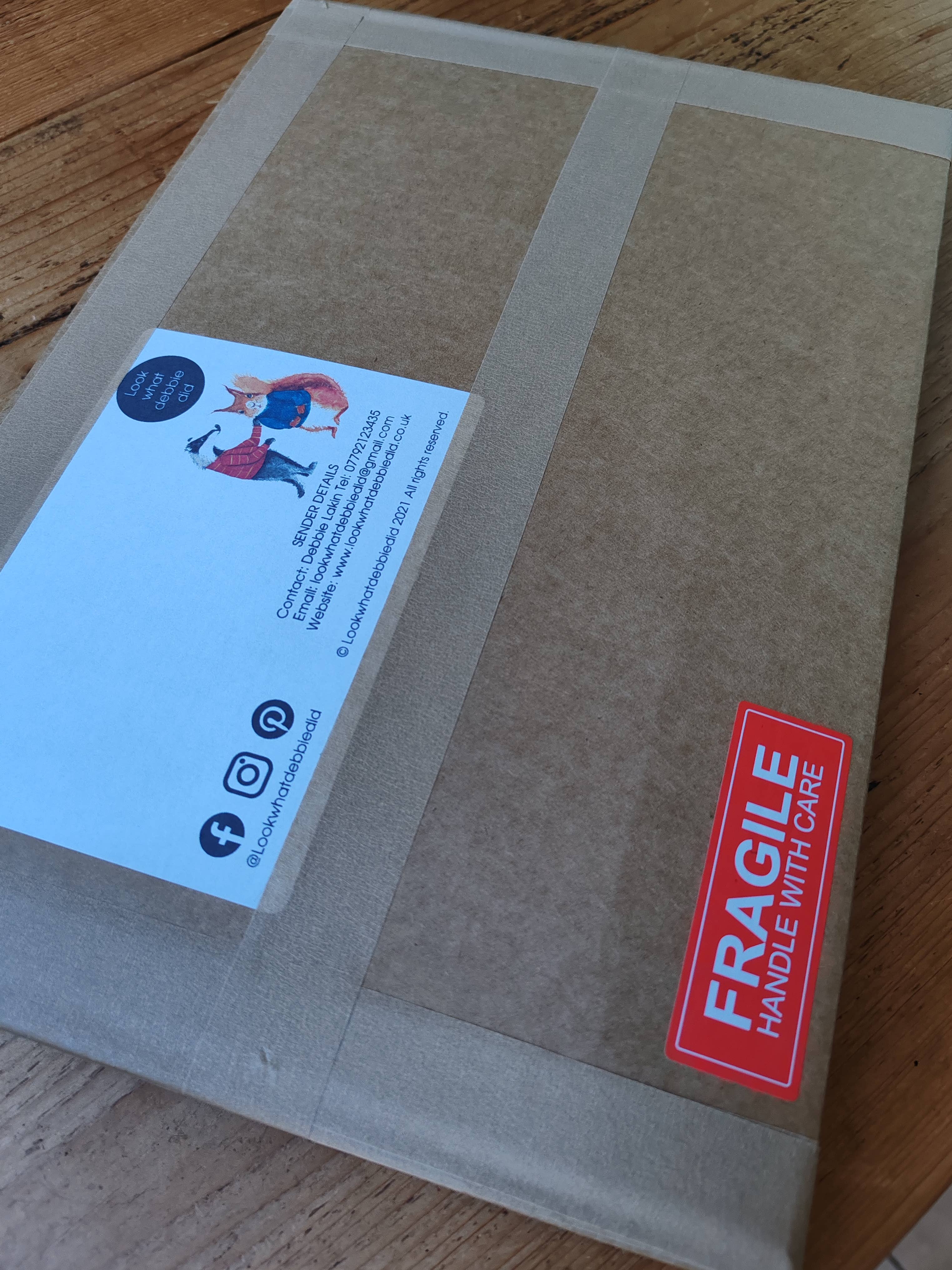 Lookwhatdebbiedid - Wholesale Everyday Greeting Card - Stormy seas coastal seaside art painting greeting card 4