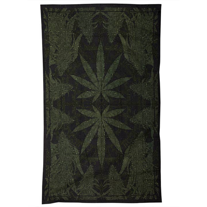 Tenture Feuille de Cannabis Fractale pour la vente par Official Store