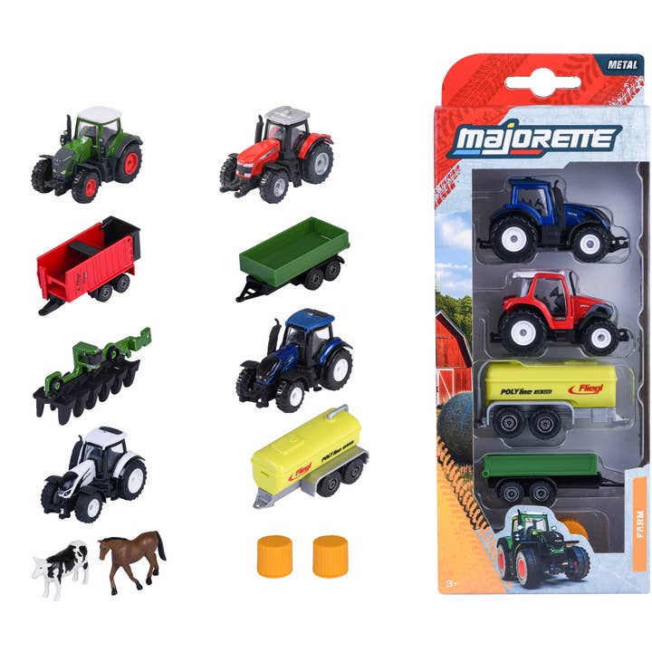 Majorette Farm 5PC Set for wholesale by Toysmith