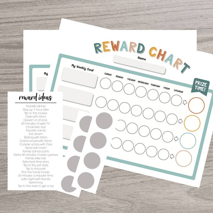 Tableaux de récompenses à gratter | Pack de 2 pour la vente par Scratch Away