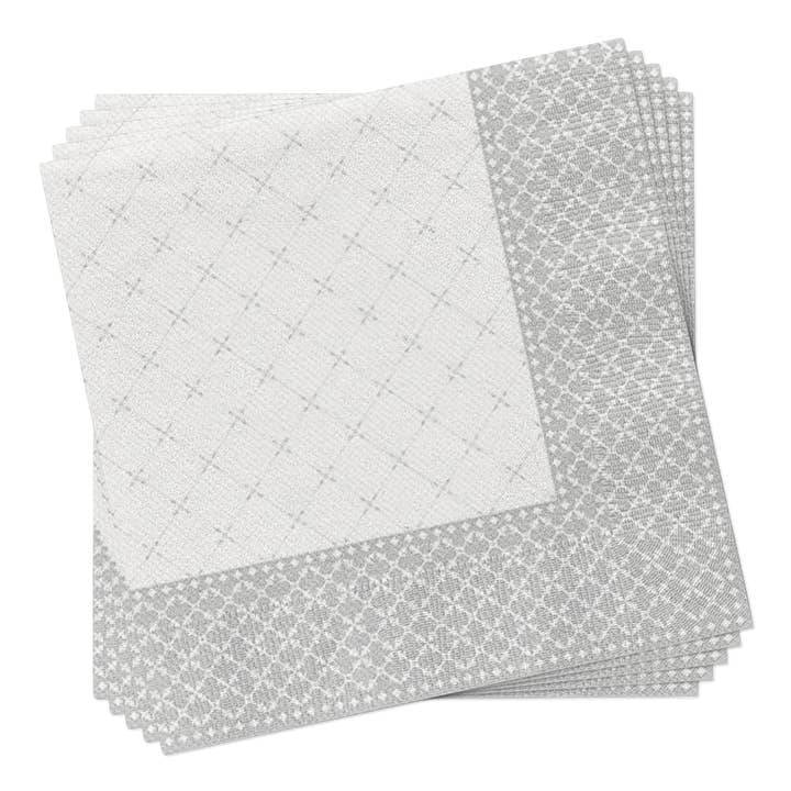 European Excellency - Wholesale Disposable Napkin - Subtle Grid - Airlaid Dinner Napkins4