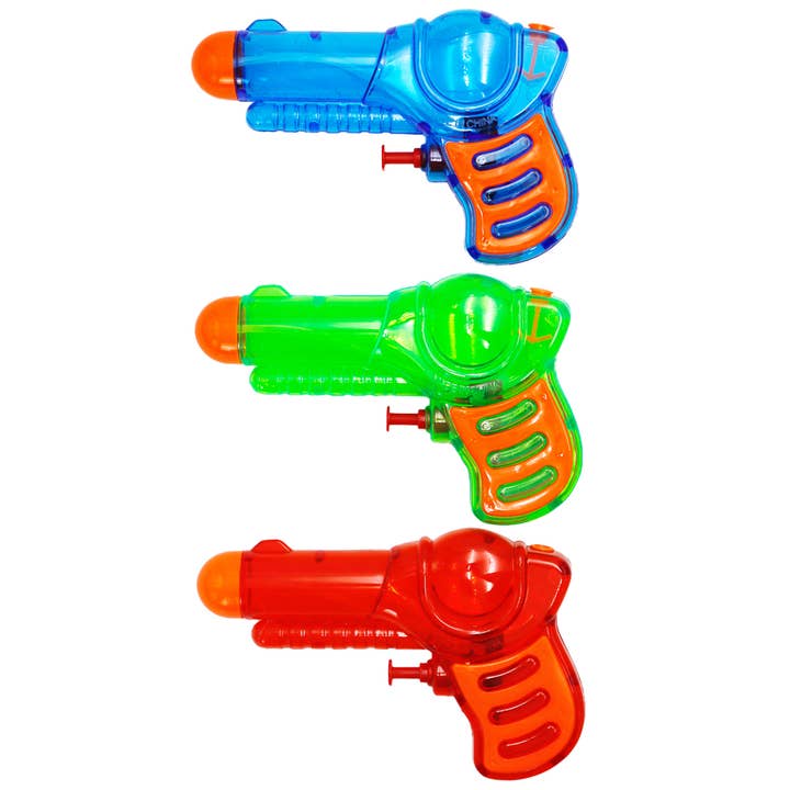 Cap Zone - Wholesale Classic Toy - Kids - Mini Water Blaster Pistol Squirt Gun