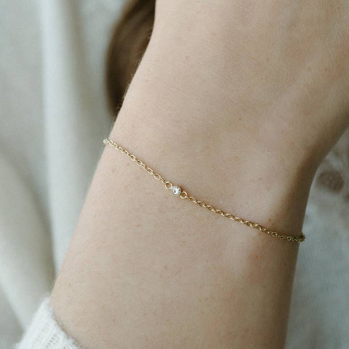 PETITE GOLD - Wholesale Link & Chain Bracelet - Lucy Bracelet1