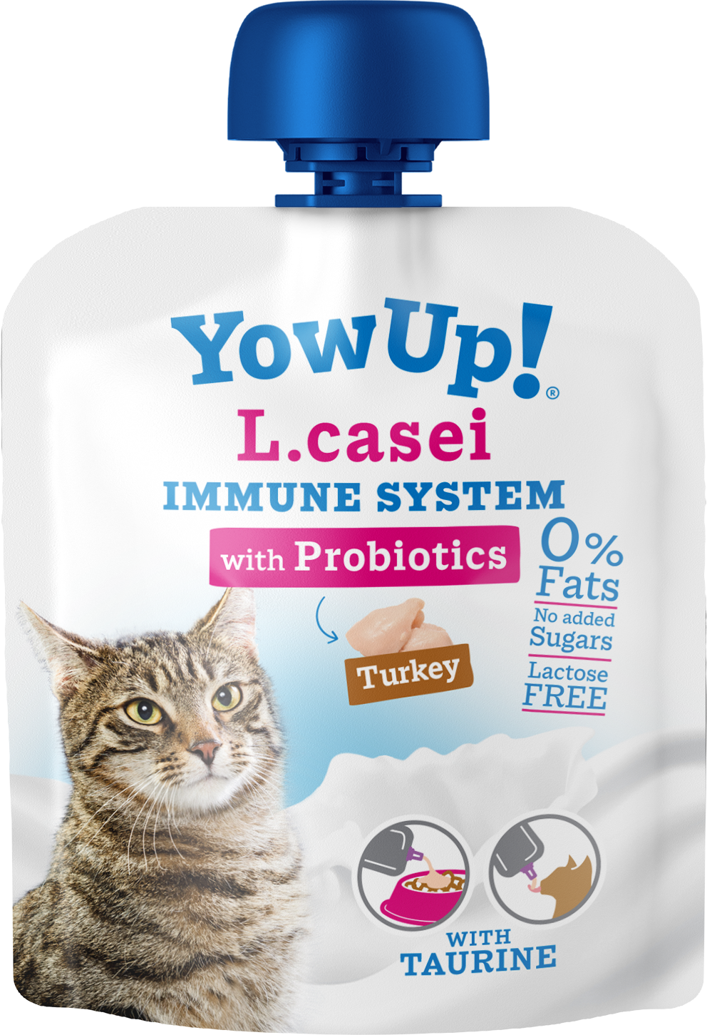 Hofman Animal Care - Wholesale Pet Supplement - Cat - YowUp! L. Casei Immune System Turkey Cat0