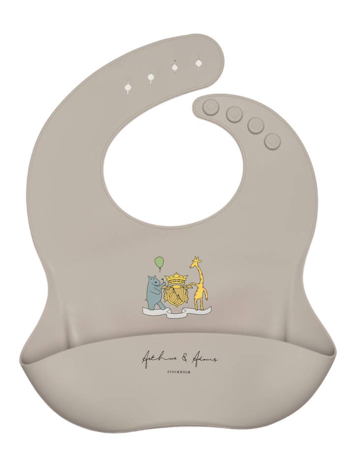 Babero Silicona para venta al por mayor de Arthur&Adonis