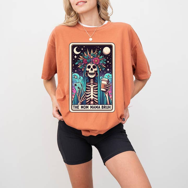 Camisa Mom Mama Bruh Tarot Card por atacado de EnjoyMyDesign