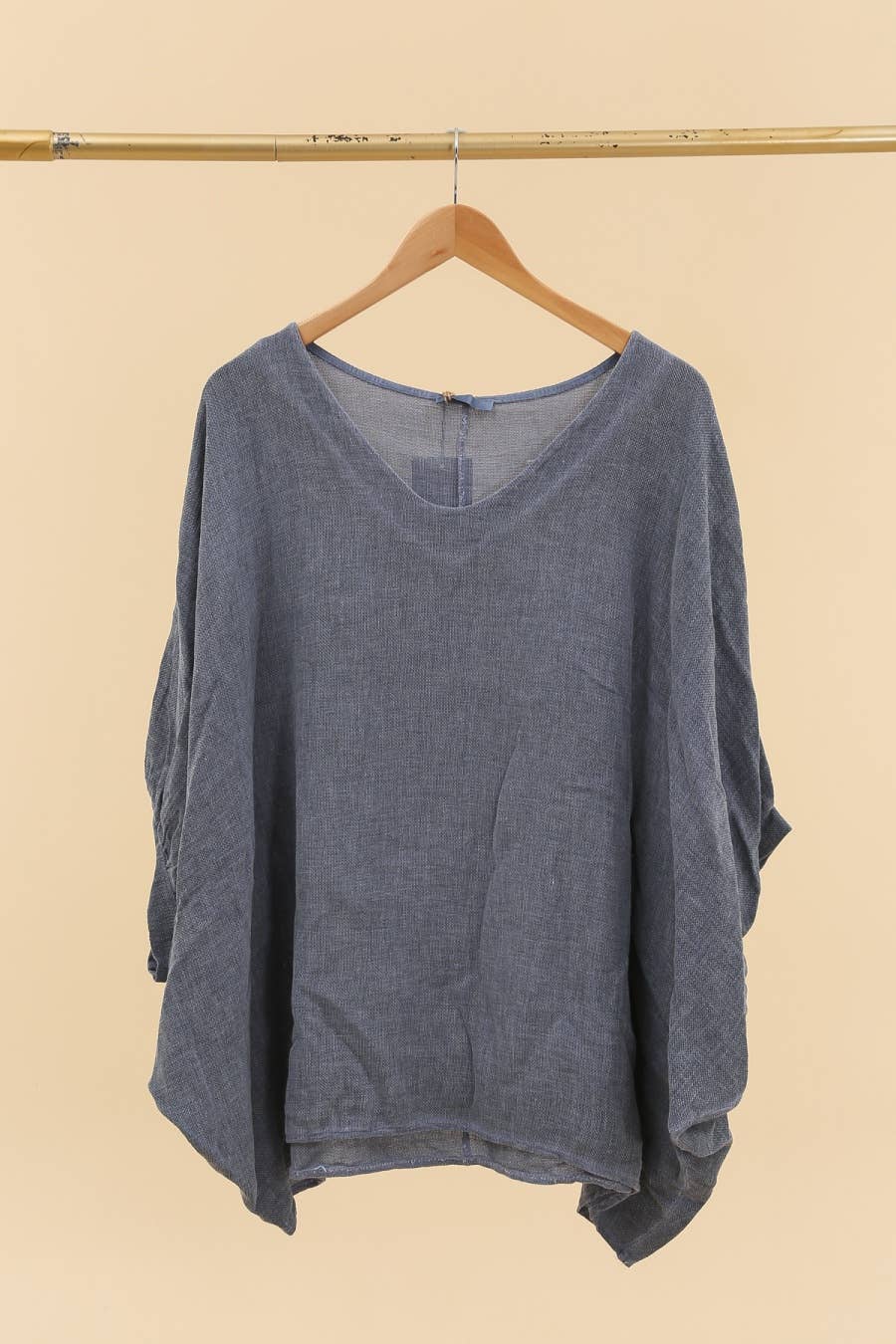 LÉA & LUC - Vente Tunique – femme - Blouse en 50% lin et 50% coton REF. 465212