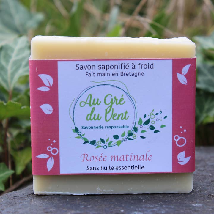 Savonnerie Au gré du vent - Wholesale Bar Soap - Cold saponified soap - Morning dew1