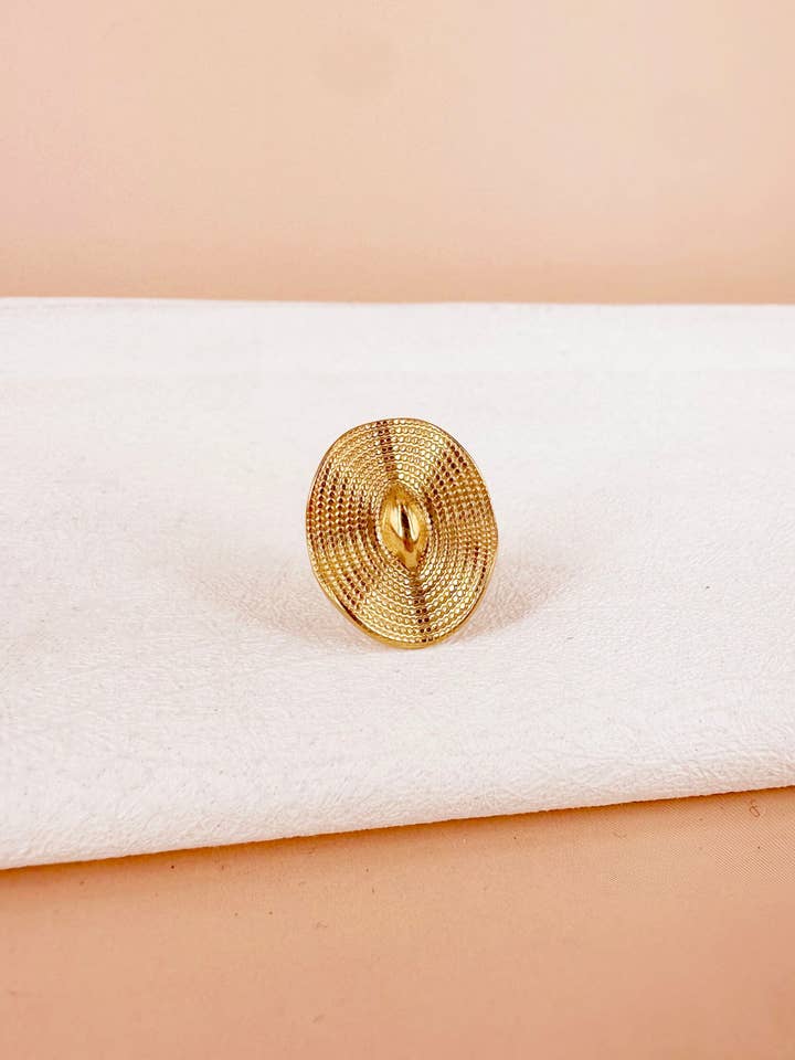 Anel em aço inoxidável por atacado de D Bijoux