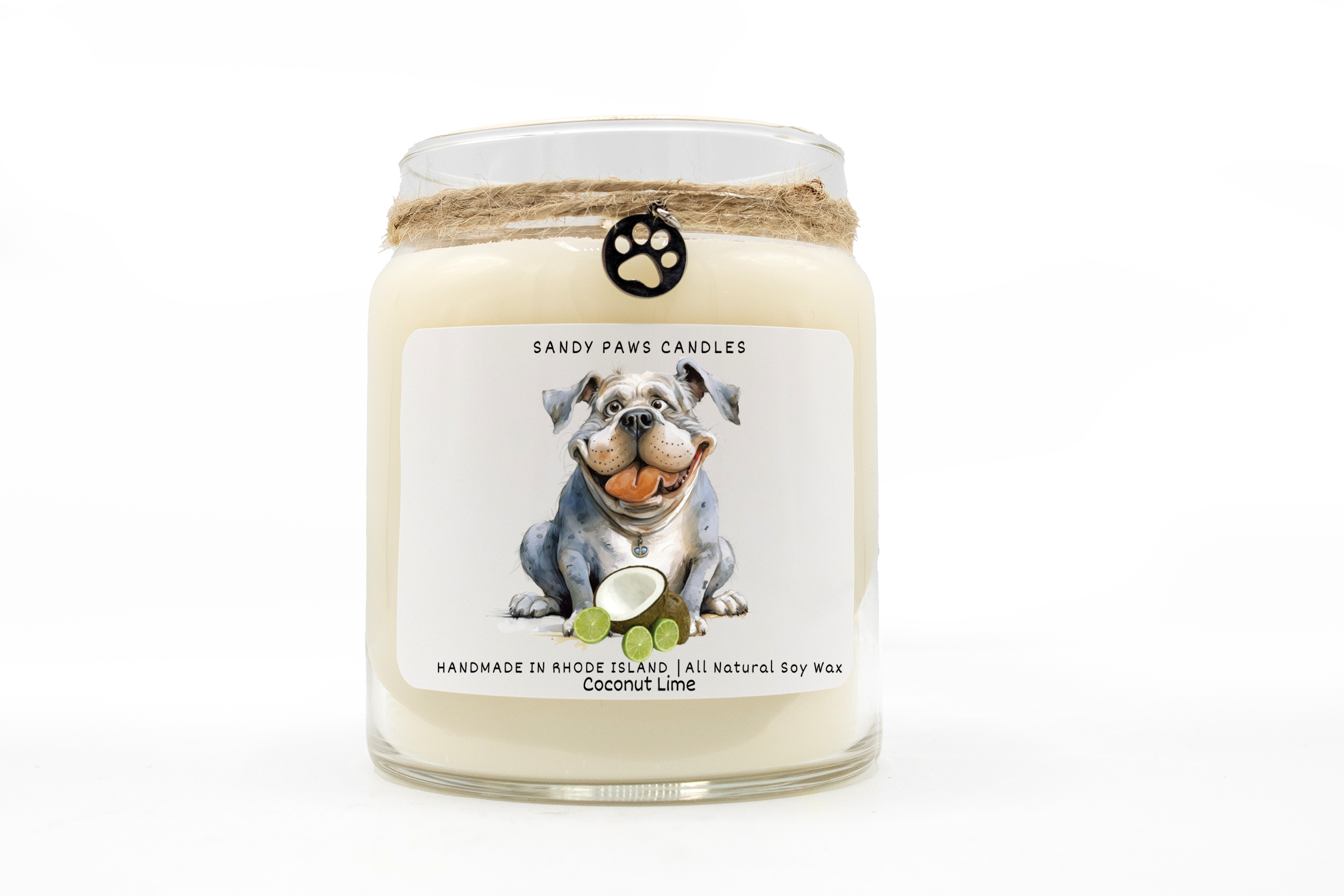 Sandy Paws Candles - Wholesale Jar/Filled Candle - Quirky Dogs - Soy Wax Candles25