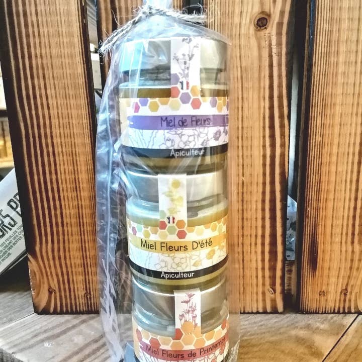 Honung Trio 125g för wholesale av Les belles demoisailes
