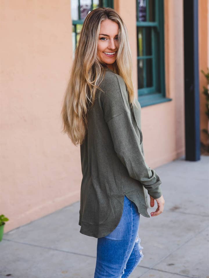 Tickled Teal - Wholesale Hoodie - Women's - Soft Pocket Hoodie4