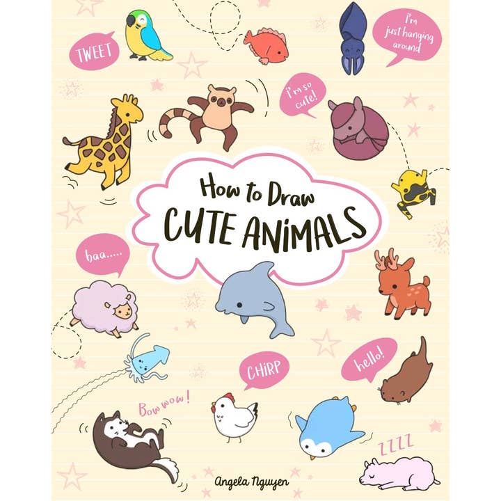 Union Square & Co. - Wholesale Book - Kids - How to Draw Cute Animals by Angela Nguyen