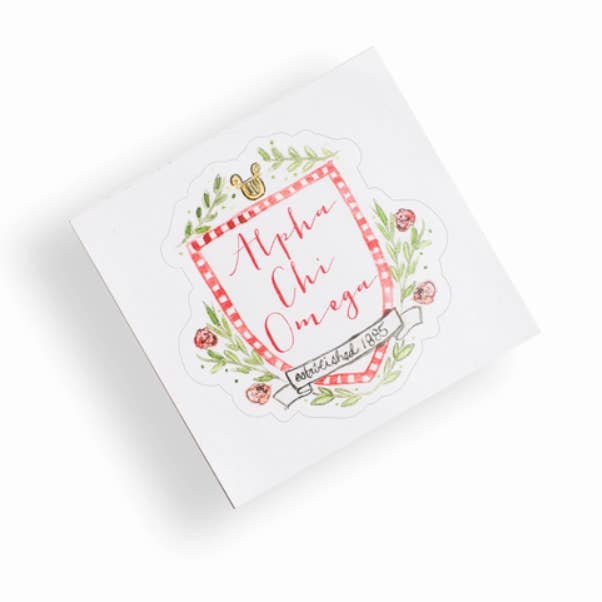 Sorority MOTIF Decal Sticker for wholesale by Over The Moon Greek