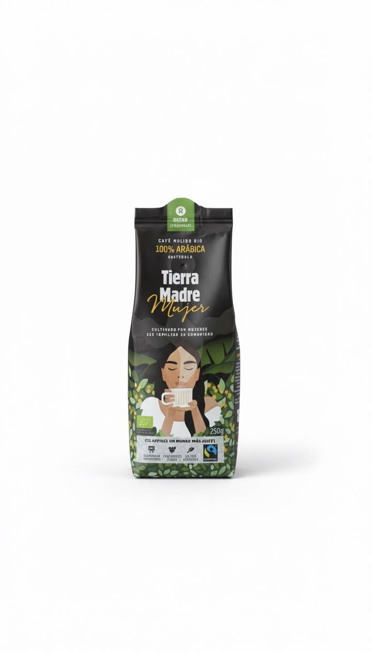 Tierra Madre - Wholesale Ground Coffee - Tierra Madre Mujer 100% Arabic Ground Coffee Bio