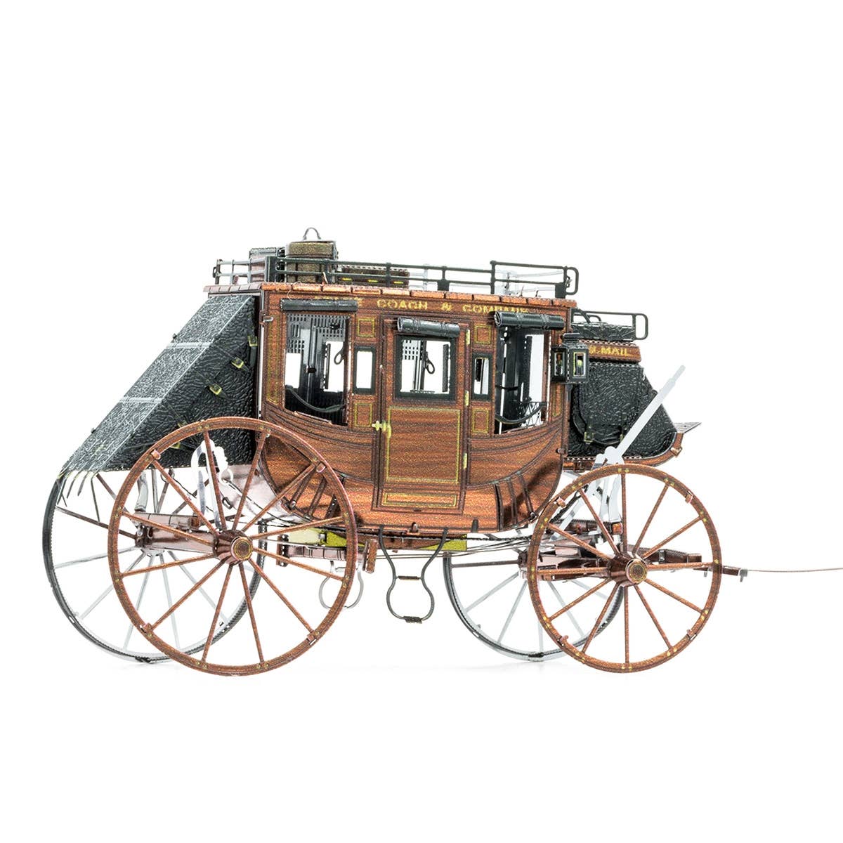 Metal Earth - Wholesale Decorative Tabletop Object - Wild West Stagecoach - COLOR5