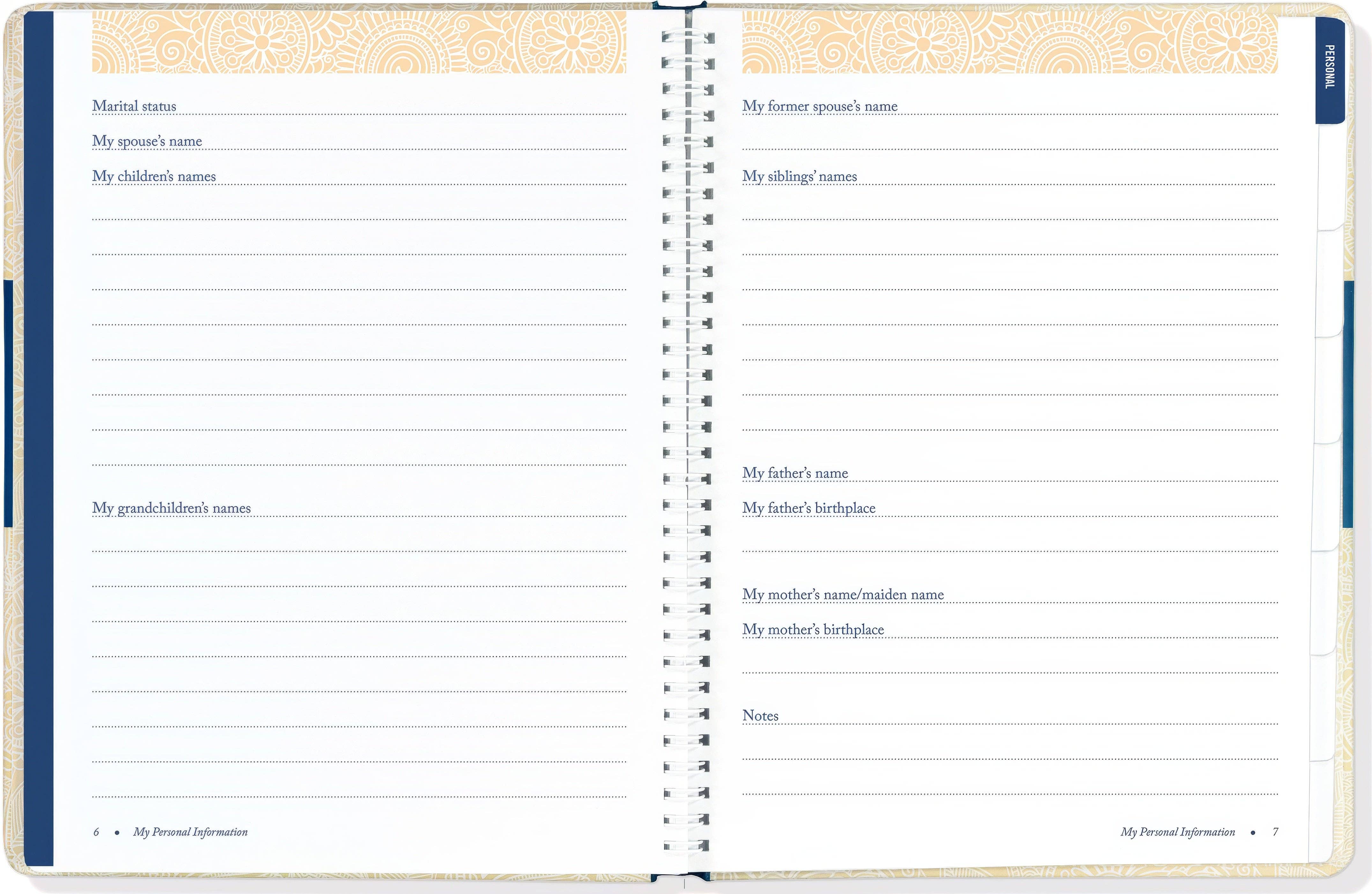 Peter Pauper Press - Wholesale Planner - Peace of Mind Planner5