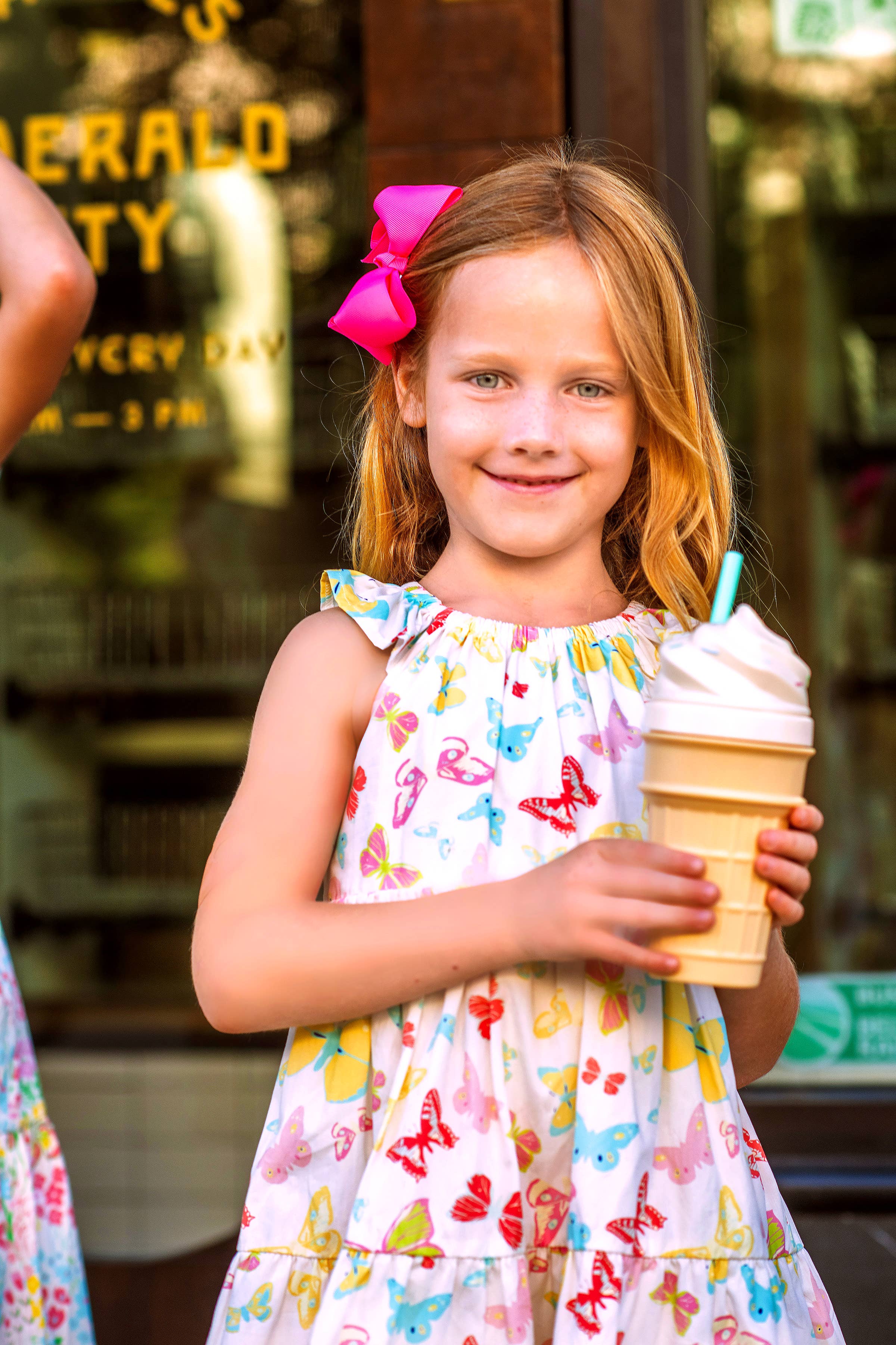 Minna - Wholesale Dress - Kids - Tiered Twirl Dress - Butterfly Ballet Petal Pastels20