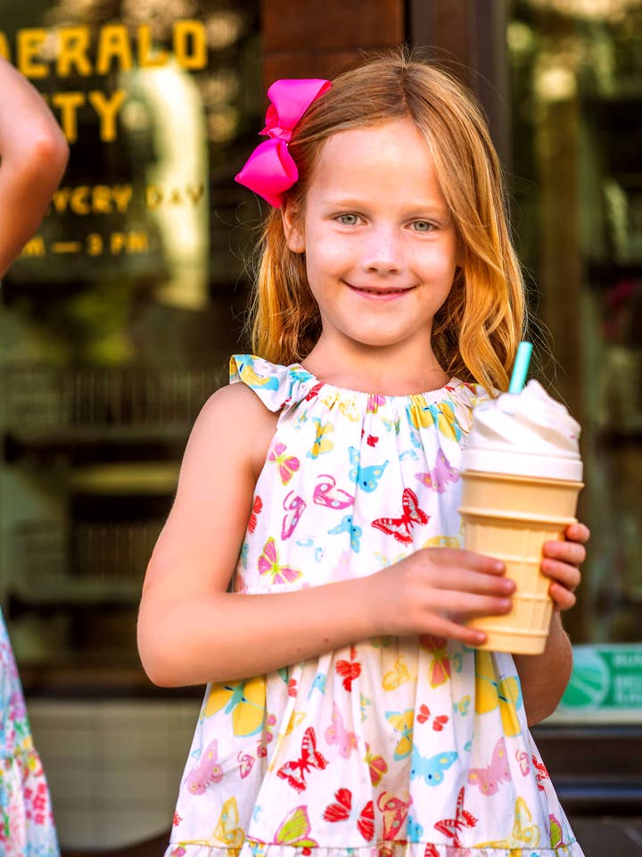 Minna - Wholesale Dress - Kids - Tiered Twirl Dress - Butterfly Ballet Petal Pastels20