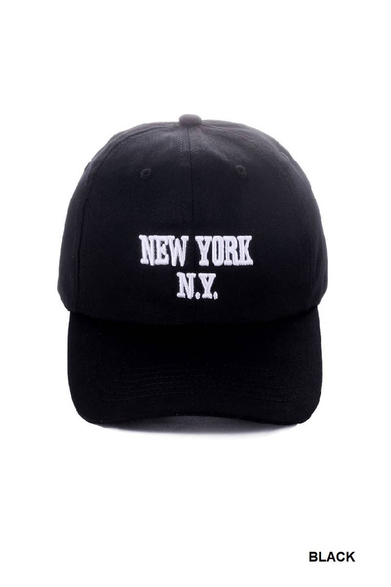 Vanilla Monkey - Wholesale Baseball Cap - Women's - New York Embroidered Cotton Baseball Cap7
