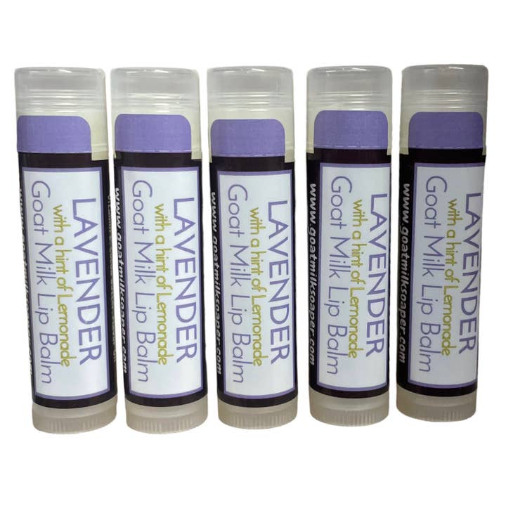 Whitetail Lane Farm Goat Milk Soap - Wholesale Lip Balm - Lavender Lemonade Goat Milk Lip Balm