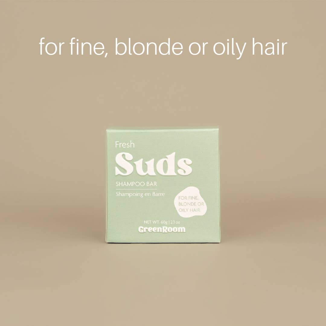 Green Room - Wholesale Shampoo Puck/Solid Shampoo - FRESH Suds Shampoo Bar2