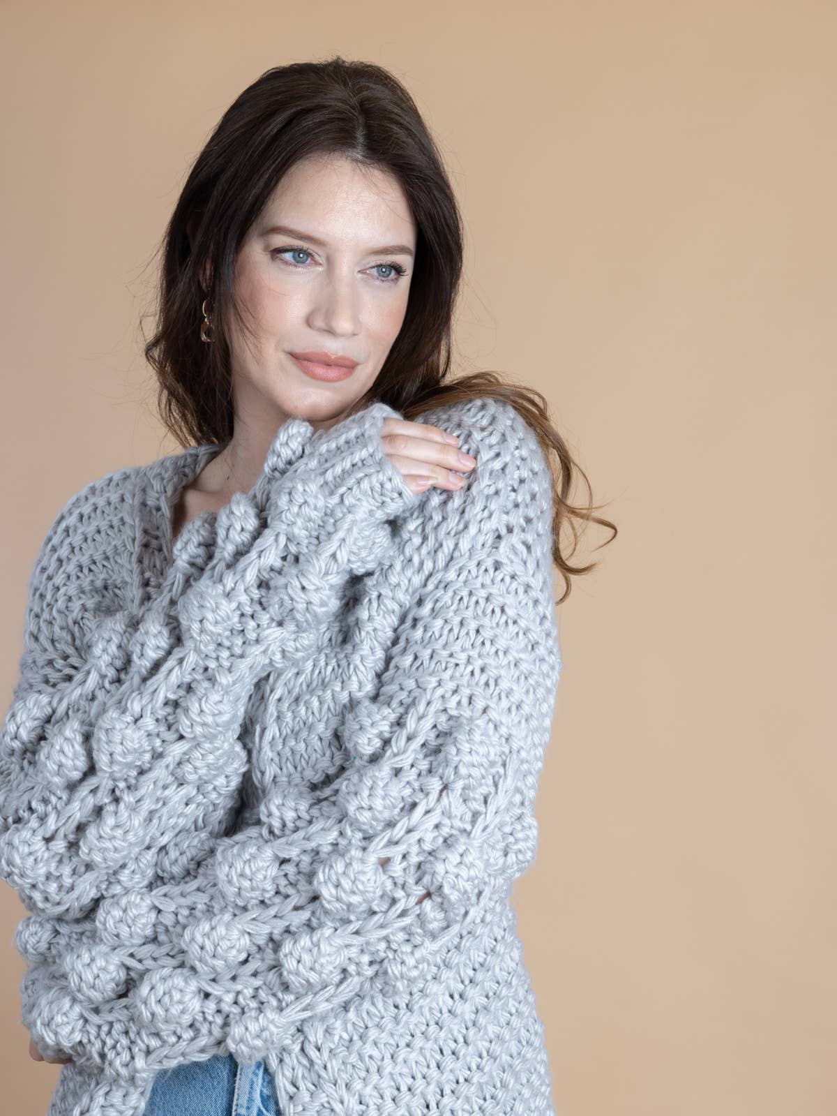 SAACHI - Wholesale Cardigan - Dames - Gebreid vest met snuistermouwen12