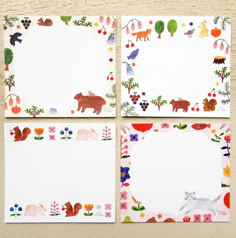 「FUNJI」In Japan - Wholesale Notepad - Aiko Fukawa Memo Pad | Feel Nature Notepad2