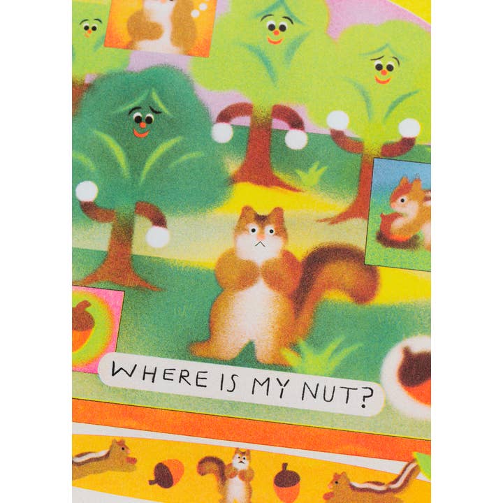 KIBLIND Atelier – wholesale Poster – Poster A3 – Zoey Kim – Den lilla trädgårdsmästaren3