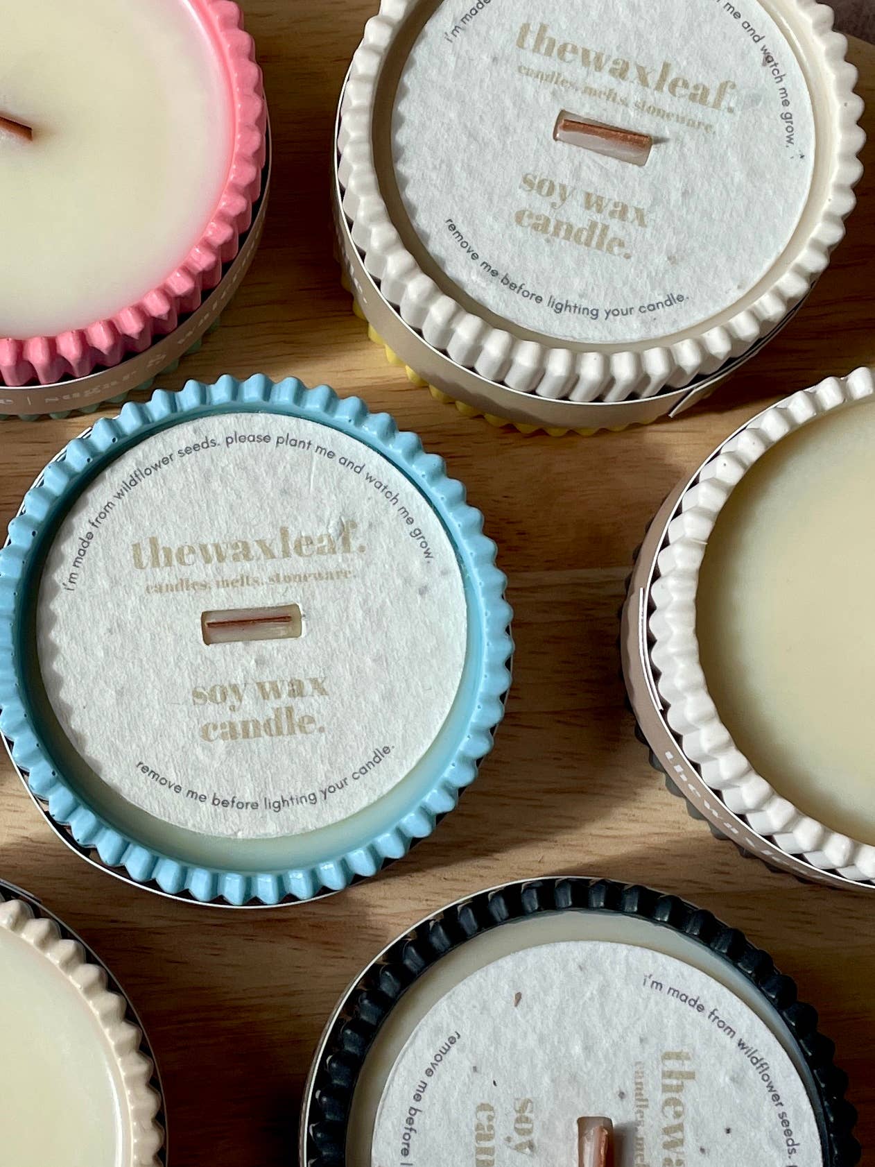 The Wax Leaf Candle Co – wholesale Jar/filled candle – Biscuit Bakery Luxury Soy Candle / Sweet Neutral Candle4