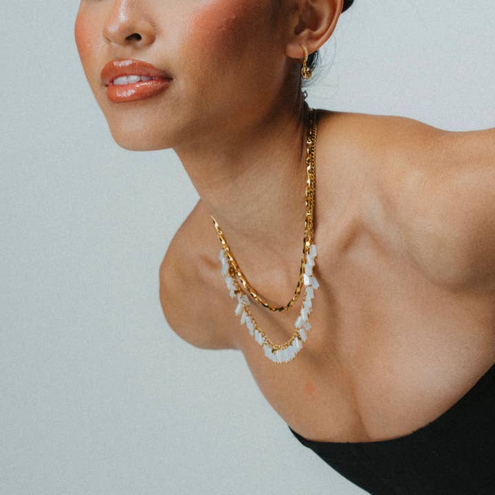 Mandy Beaded Necklace for wholesale by Namaste Jewelry