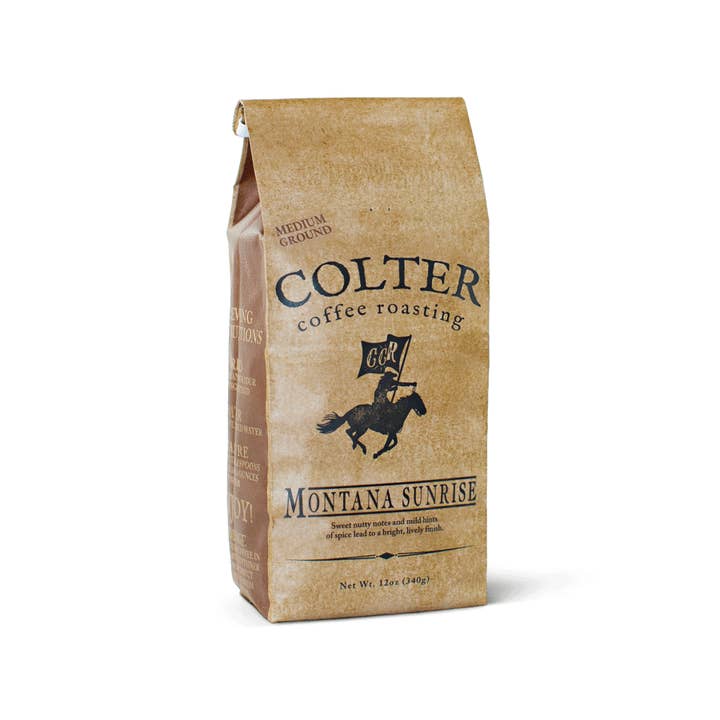 Colter Coffee Roasting - Wholesale Ground Coffee - Montana Sunrise - 12oz Ground