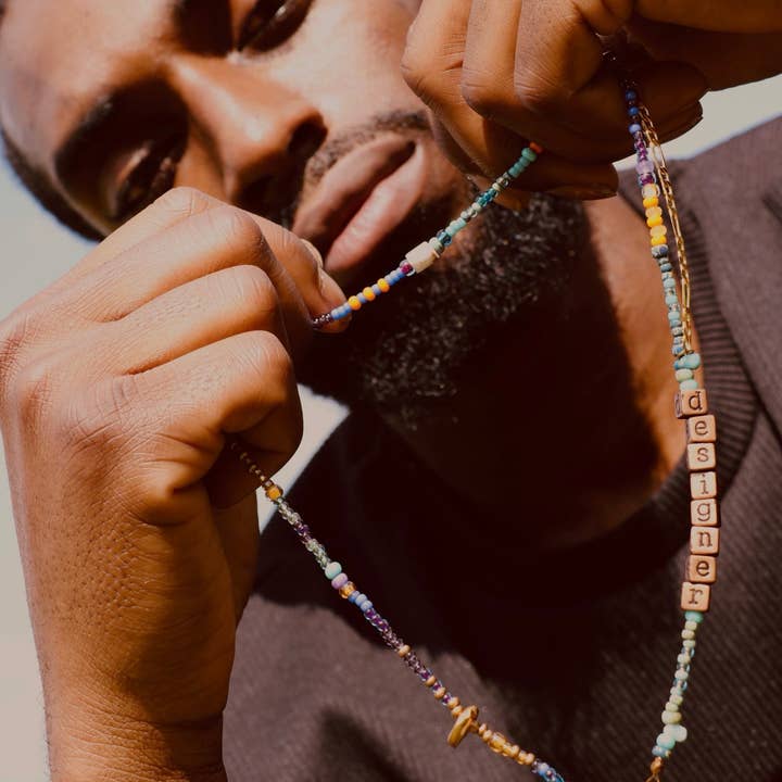 Designer Clasp Charm Necklace for wholesale by Clarke Palmer