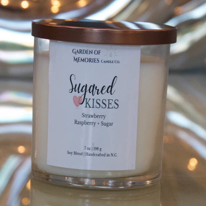 Sugared Kisses for wholesale by Garden of Memories Candle Co