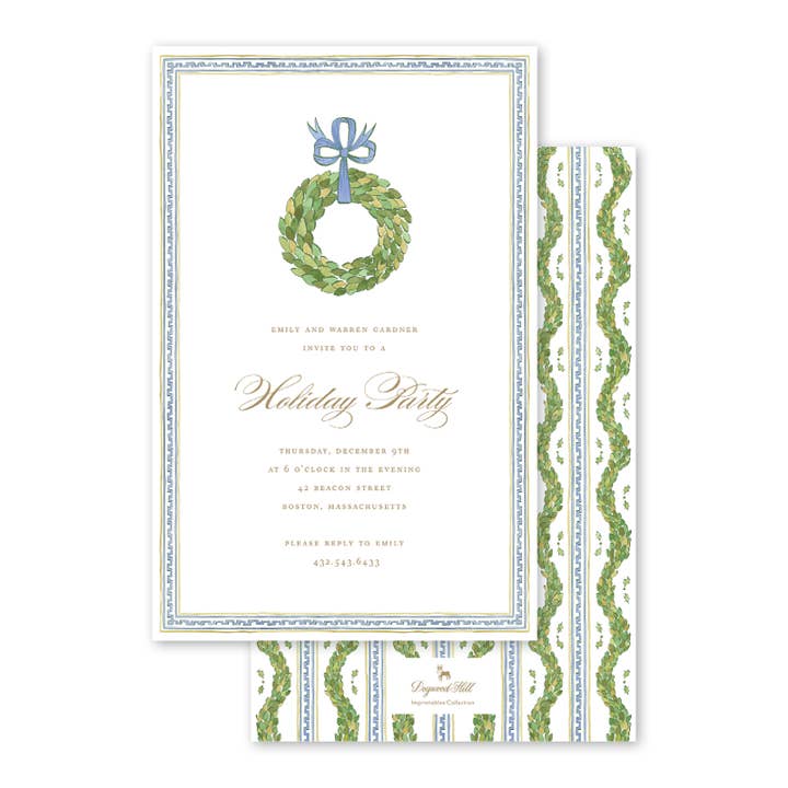 Holiday Trimmings Bulk Invitation for wholesale by Dogwood Hill