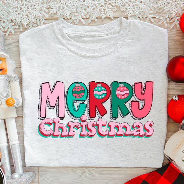 T-shirt Joyeux Noël pour la vente par Amazing Grace Craft Boutique & More