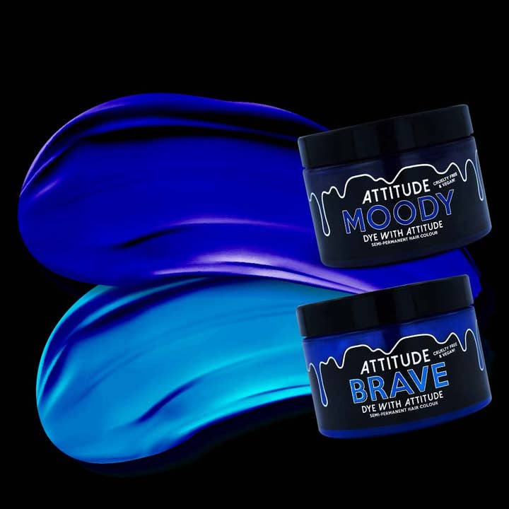 Got The Blues Duo Hair Dye - Vegan, cruelty-free for wholesale by Attitude Hair Dye