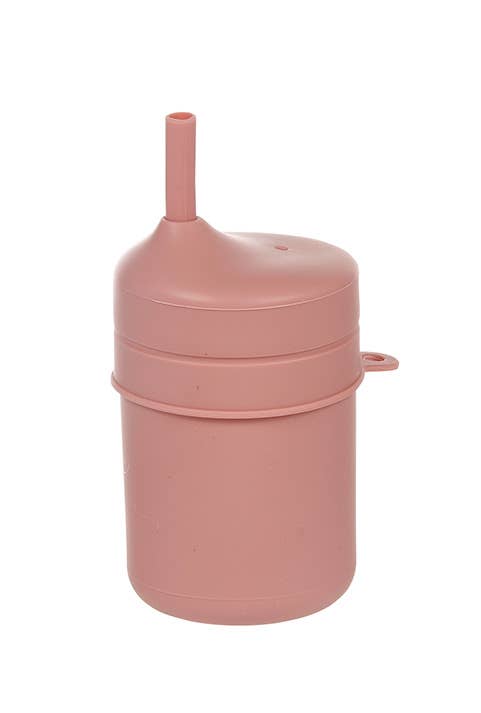 London Bridge & Maison Chic - Vente Verre/tasse – enfant et bébé - Tasse à boisson en silicone avec couvercle et paille10