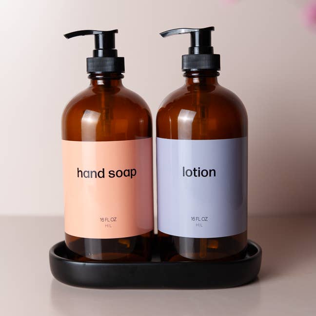 Glass Bottles | Copacabana Hand Care Collection for wholesale by Joie Designs Co. | Refillable Bottles