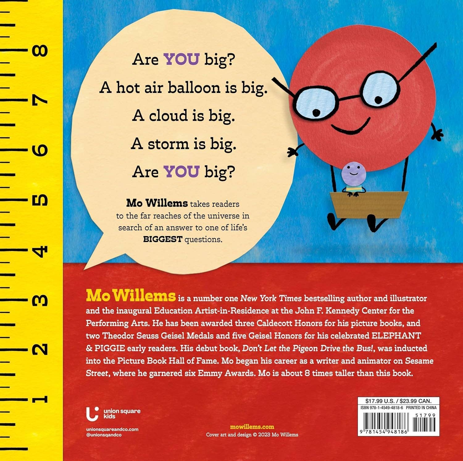Hachette Book Group - Wholesale Preschool Book (3-5) - Are You Big? by Mo Willems1