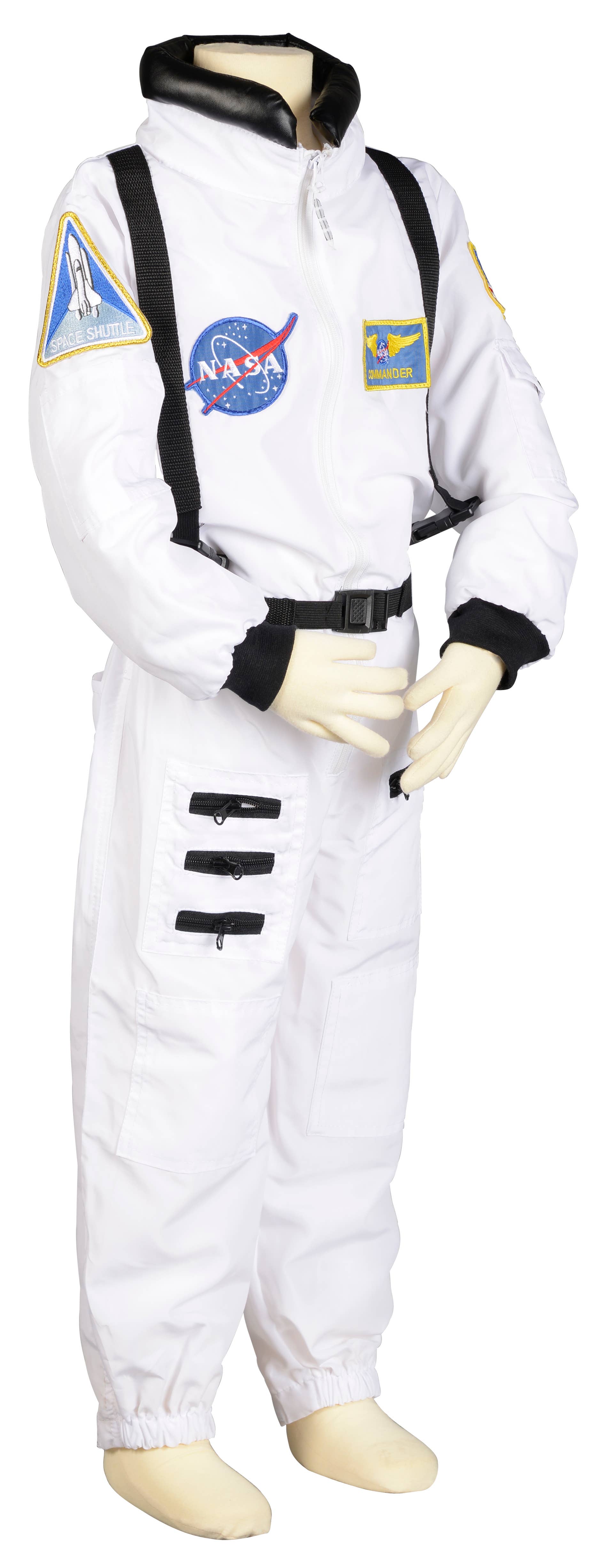 Aeromax Toys – Großhandel Kostüm – Kinder – Junior Astronauten-Anzug mit besticktem NASA-Cap13