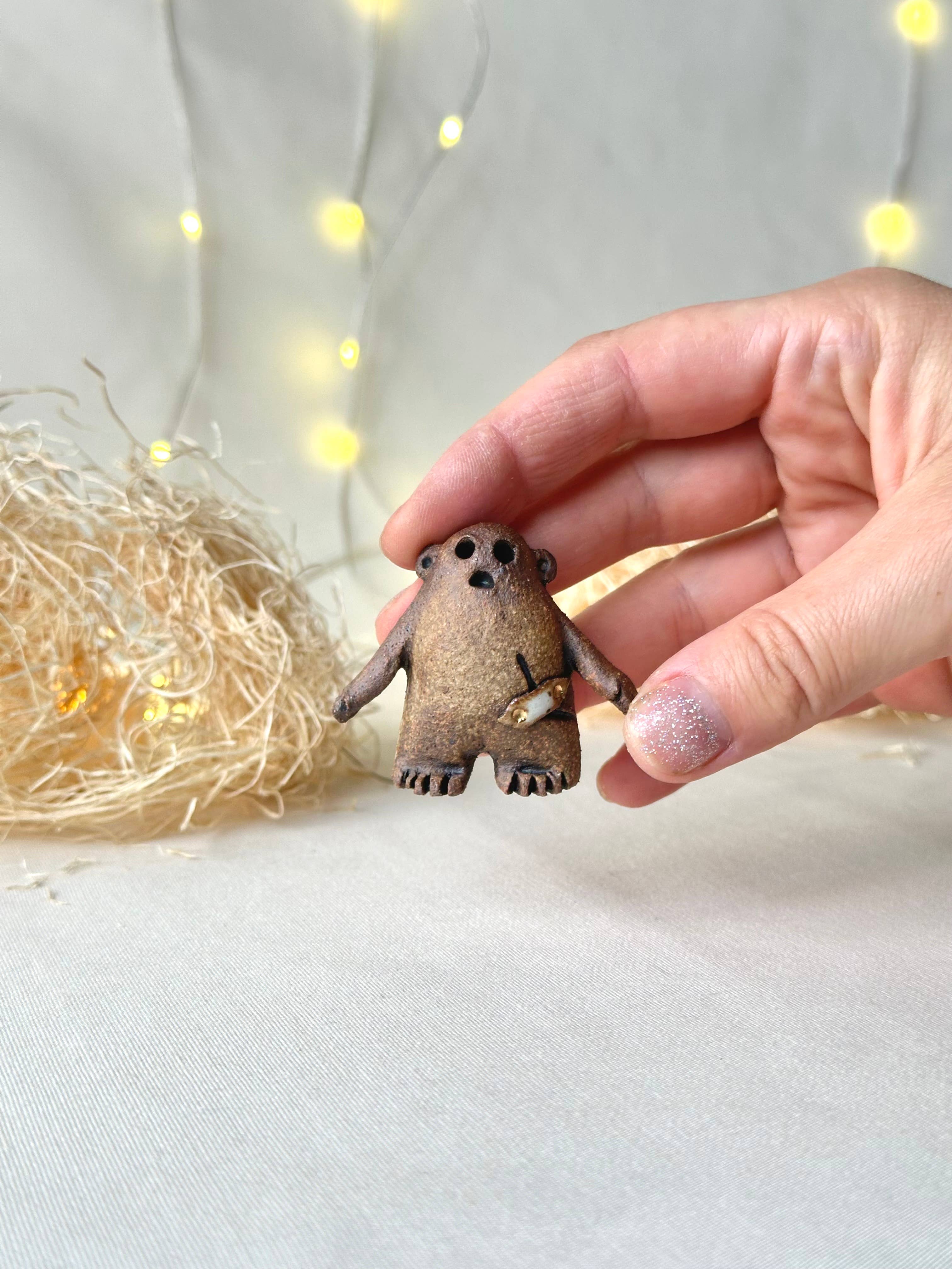 Mist Ceramics - Wholesale Decorative Figurine - Golem, clay man, ceramic golem, ceramic man, pottery man11